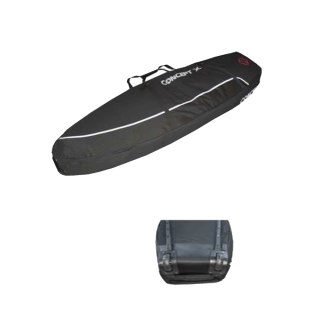 Concept Doppel Boardbag  Surf Board Bag  245 cm x 65 cm  / mit Rollen