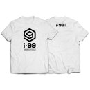 I-99 VERTIC T-Shirt Color: White/Black Size: S