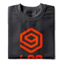 I-99 VERTIC T-Shirt Color: Grey/Orange Size: S