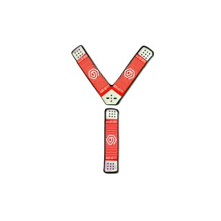 i-99 VEE Superlight Straps Set white/red
