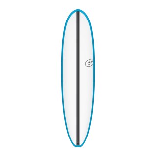 Surfboard TORQ TEC V+ 7.0 Rail Blau