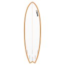Surfboard TORQ Epoxy TET 6.3 MOD Fish OrangeRail