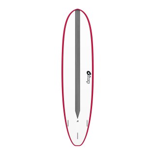 Surfboard TORQ Epoxy TET CS 8.2 V+ Fun Carbon Rot