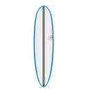 Surfboard TORQ TEC M2.0 7.6 Blaue Rail