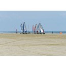 BeachCruiser Segel für Strandsegler 4.5 qm weiß/blau