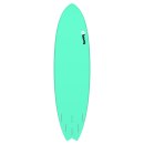 Surfboard TORQ Epoxy TET 7.2 MOD Fish Seagreen