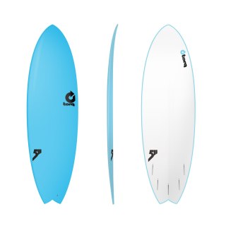 Surfboard / WellenreiterTORQ Softboard 5.11 Fish Blue